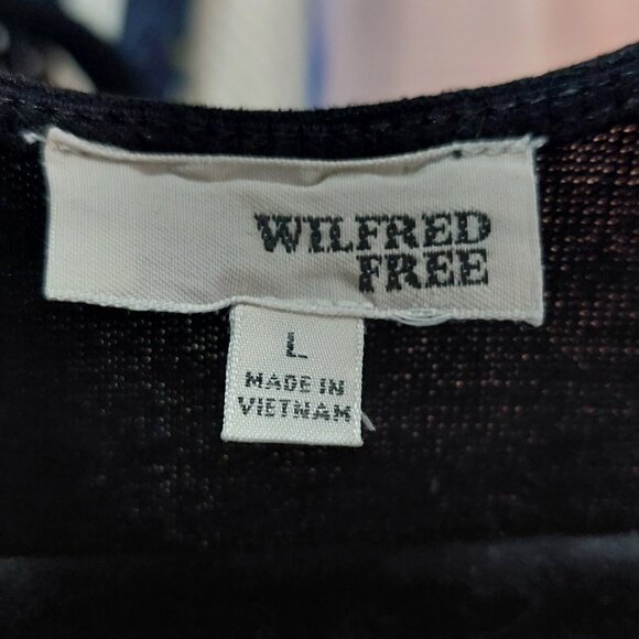 Aritzia Wilfred Free Black Burnette Trapeze Knit Tank Top - Picture 5 of 8